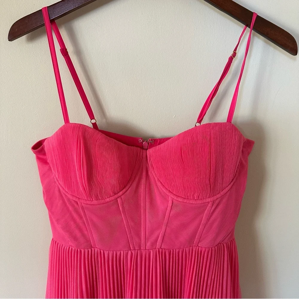 Hutch Pink Sleeveless Sundress for Weddings - Picture 3 of 12